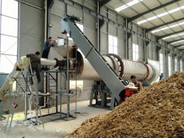 Rice husk carbonization activated carbon furnace for sale