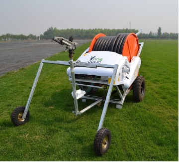 A small, precision-irrigated and does not damage crops 50-90