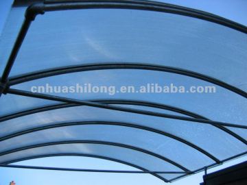 Clear solid polycarbonate sheet