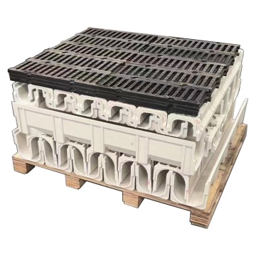 Customized Outdoor Resin Concrete Water Drain Gutter Molds - U Drain Concrete Channel