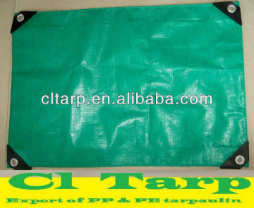 110g green silver pe tarp