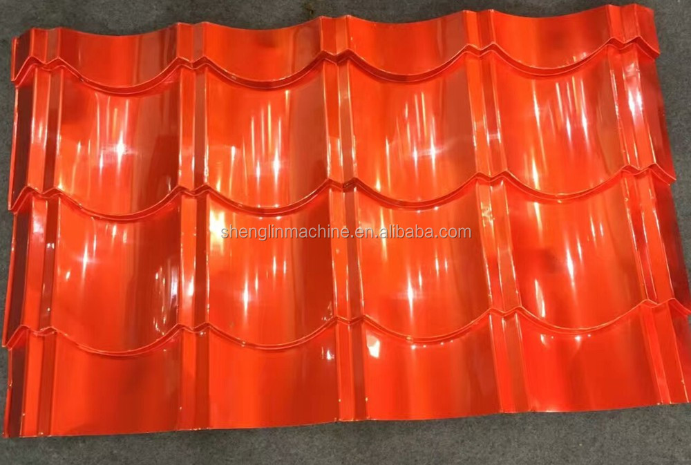 828 Step Tile Roofing Panel Making Roll Forming Machine Price