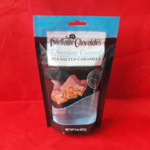 Напечатанные на заказ прозрачные пакеты Ziplock для упаковки шоколада для домашних животных