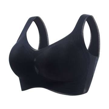 Reggiseno sportivo con canotta senza fili per donna