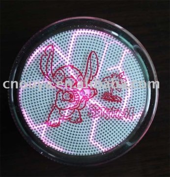 Novelties wholesale china Mini Lumin disk,Plasma Badge,Thunder Disk