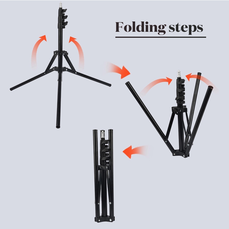 Foldable aluminium Tripod