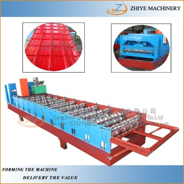 galvanized metal corrugation steel tiles cold rolling machine