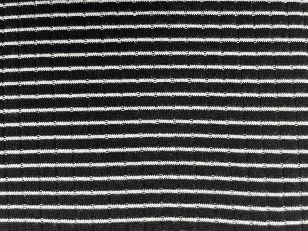 77% Rayon 19% Polyester 4%Spandex Rib Fabric