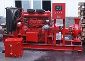 End Suction Pump Used as Firefighting Pump