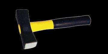 SPANISH TYPE STONING HAMMER WITH HALF PLASTIC-COATING HANDLE