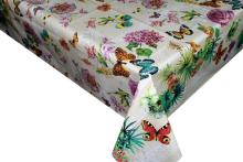 Pvc Printed fitted table covers Table Linens Elegant