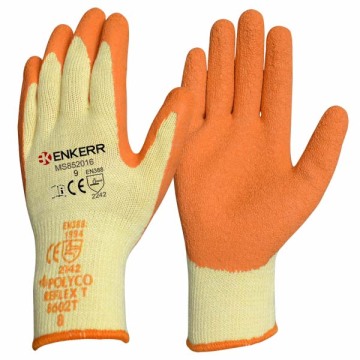 ENKERR work glove latex coating farm work glove