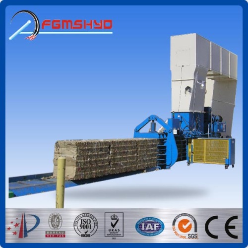 2015 Factory Direct Sale hydraulic used press clothes baler machine