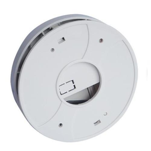 Detector de humo de alarma de humo de incendio de batería óptica portátil de 9 V CC con indicador LED