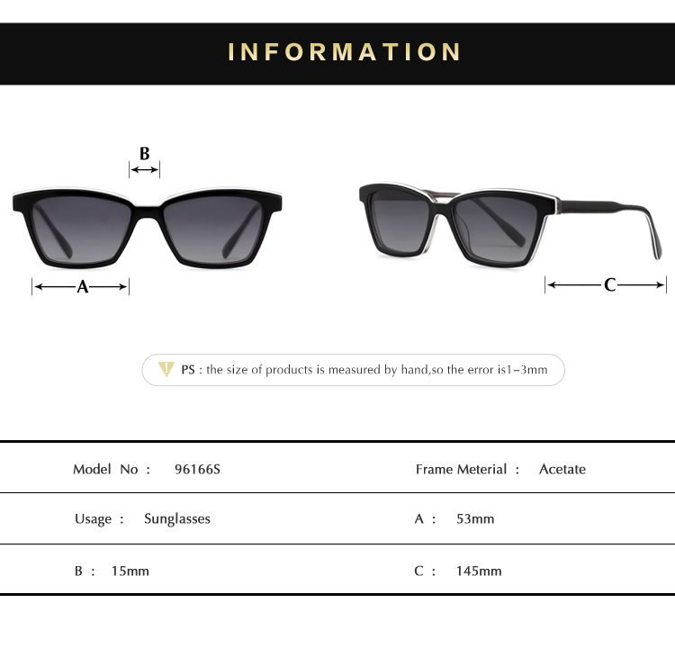 fashion acetate sunglasses