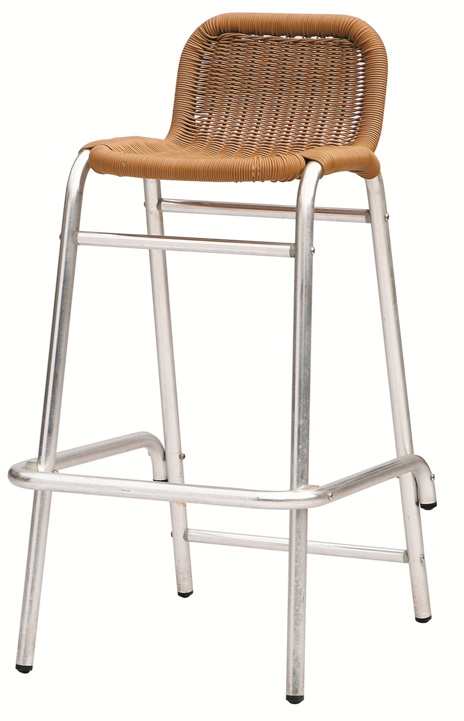 Without Arm Square Seating Stack Black Wooden Pub Stool