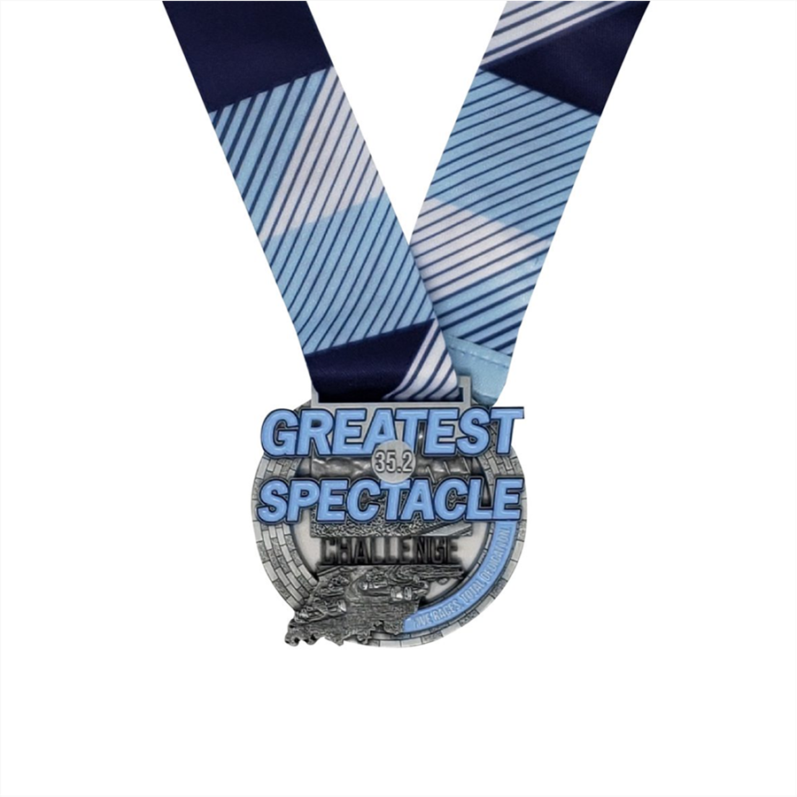 エナメル色のカスタムスポーツレースメダル