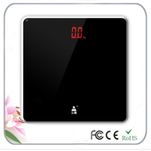 Red word electronic bathroom scales