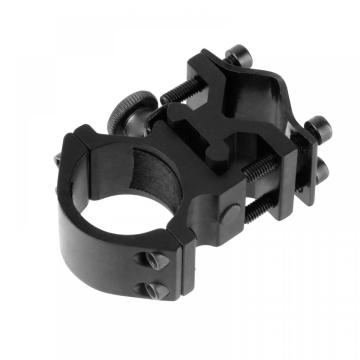 Flashlight Mount with Barrel Adapter Clamp Clip 20mmRail