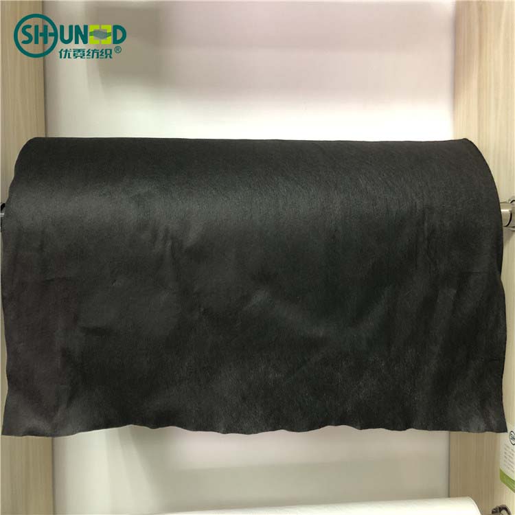 Anti-UV Charcoal Spunlace Nonwoven Fabric Facial Mask Sheet Bamboo carbon fiber Nonwoven Spunlace Material