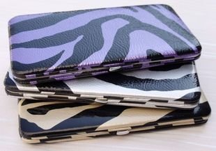fashion zebra PU wallets