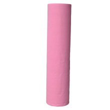 Pale pink non woven fabric