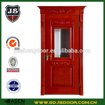 China Mahogany apartment best wood door design