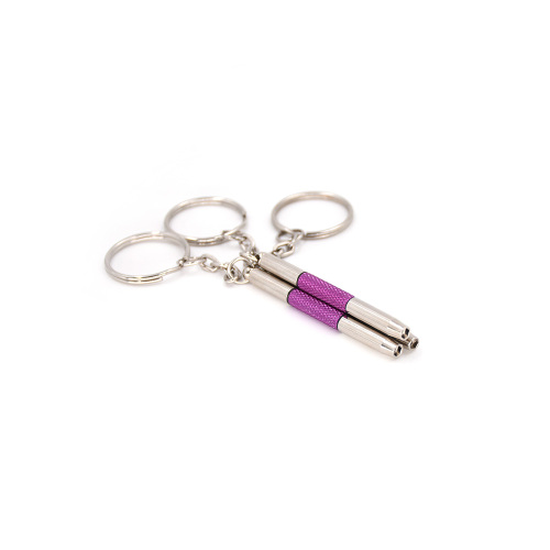 stainless keychain screwdriver for repair glasses