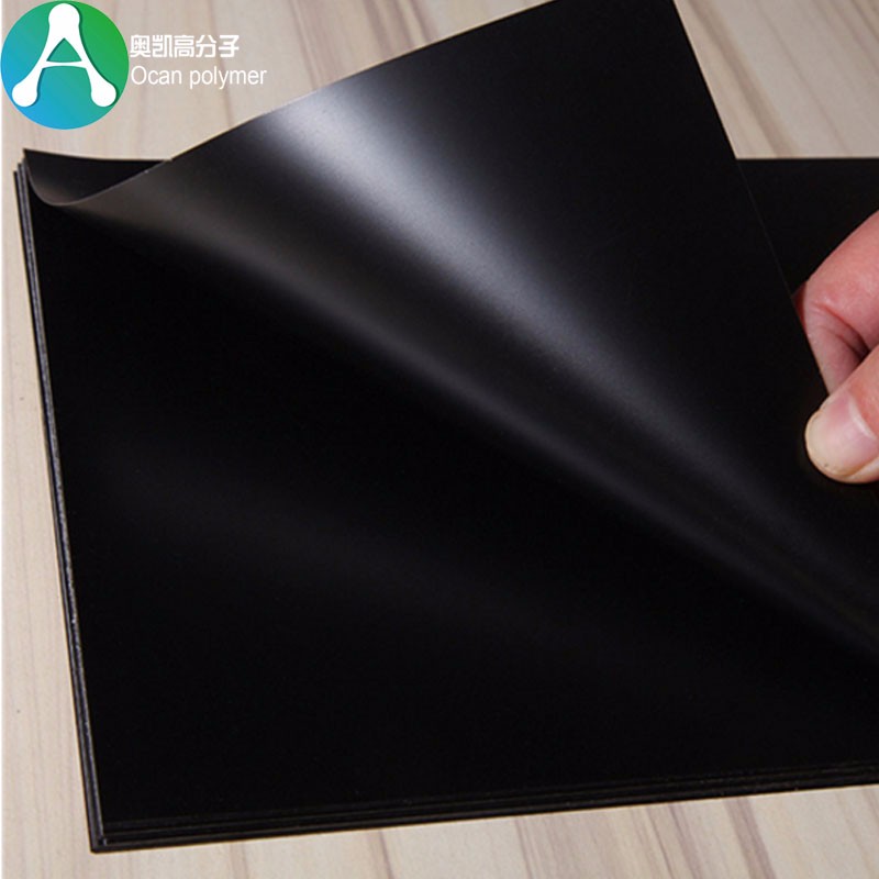 Chinese manufacturers Thickness 0.3mm Matt Black Plastic PVC sheet roll