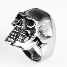 Harley Knight Motocross personality fashion punk skull ring