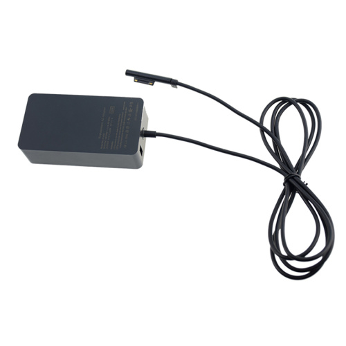 Adaptateur secteur pour ordinateur portable Microsoft 15V 2.58A avec USB-A