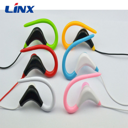 Whole Mini Wired Earphone with Earhook for Promotion