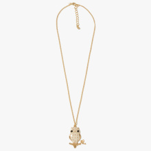 Fashionable gold plated eagle pendant necklace designs for men