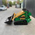 Skid Steer Loader dengan mini skid steer attachments