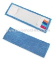 Molhado de microfibra limpa Pad com franjas em loop espanador de Microfiber Pad