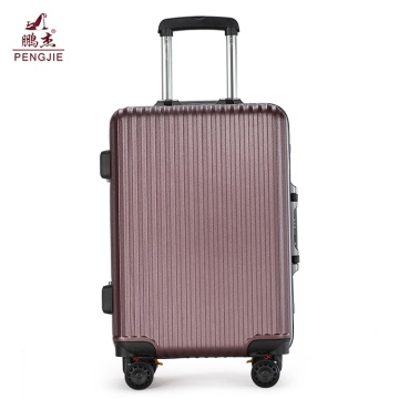 Set di valigie trolley classico ABS da 2 pezzi