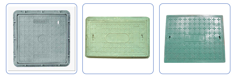 Fiberglass smc manhole cover and grass-planting manhole cover for grass