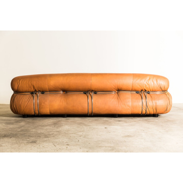 Italian Soriana Sofa by Afra & Tobia Scarpa