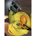 Super Heavy Duty Ratchet Buckle Green Lashing Strap with 20T