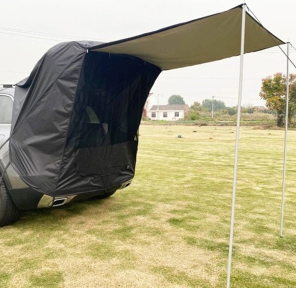 Carpa de carpeta de automóvil para tuberías de hierro para acampar bbq