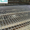 2022// ISO factory )Hot selling 1. 2 mm hole metal stainless steel 304 crimped mesh screen