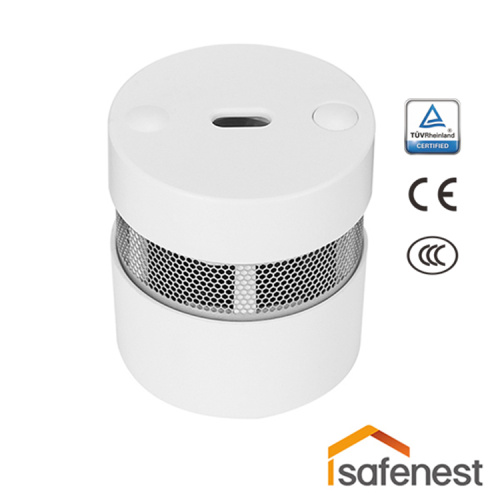 Wireless smoke detector with high sensitivity