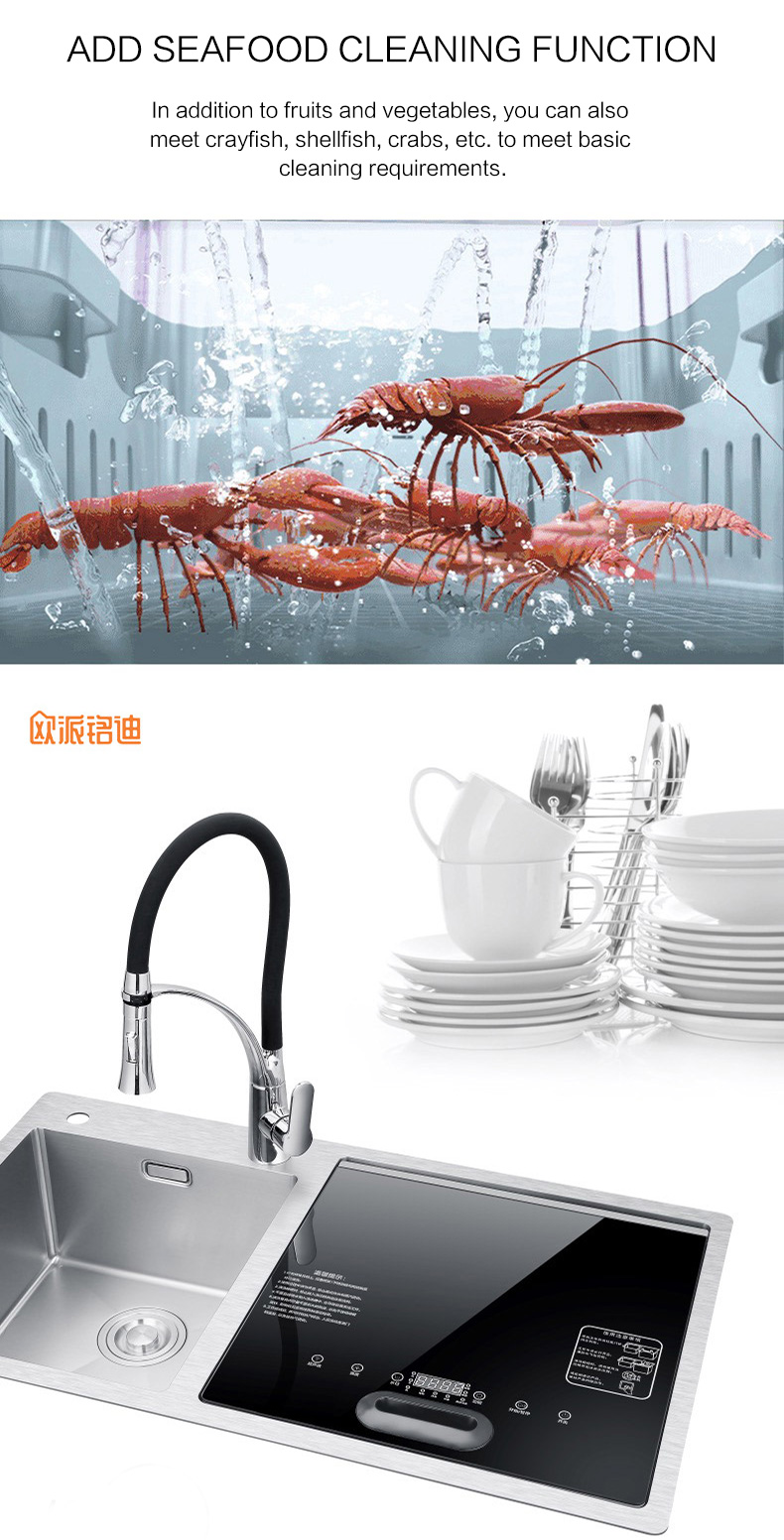 Luxurious outstanding Multi-functional Meeting Dish and Vegetable Washer for Private Home used and Fun