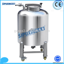 portable stainless steel palm oil hot water pressure tank