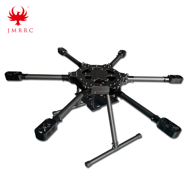 960mm hexacopter إطار ألياف الكربون الكامل للطائرات بدون طيار