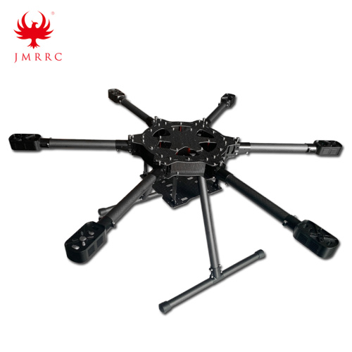 Bingkai serat karbon penuh hexacopter 960mm untuk drone