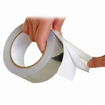 Aluminum Tape, Made of Acrylic Water-based Adhesive, Used for General Purposes