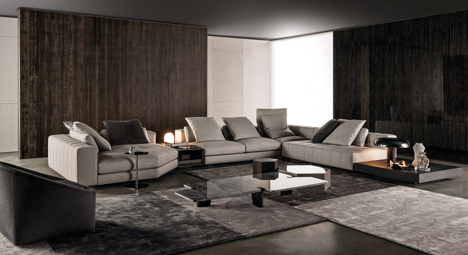 Freeman Modular Sofa Set Minotti