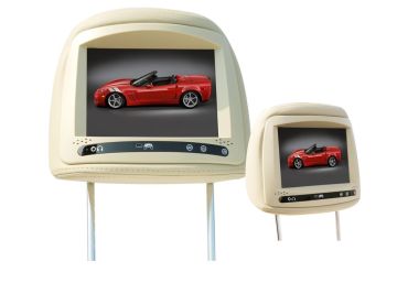 Digital Panel Car Headrest Monitors 8 Inch Pal / Ntsc