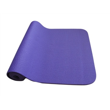 Estera de yoga de pvc liso